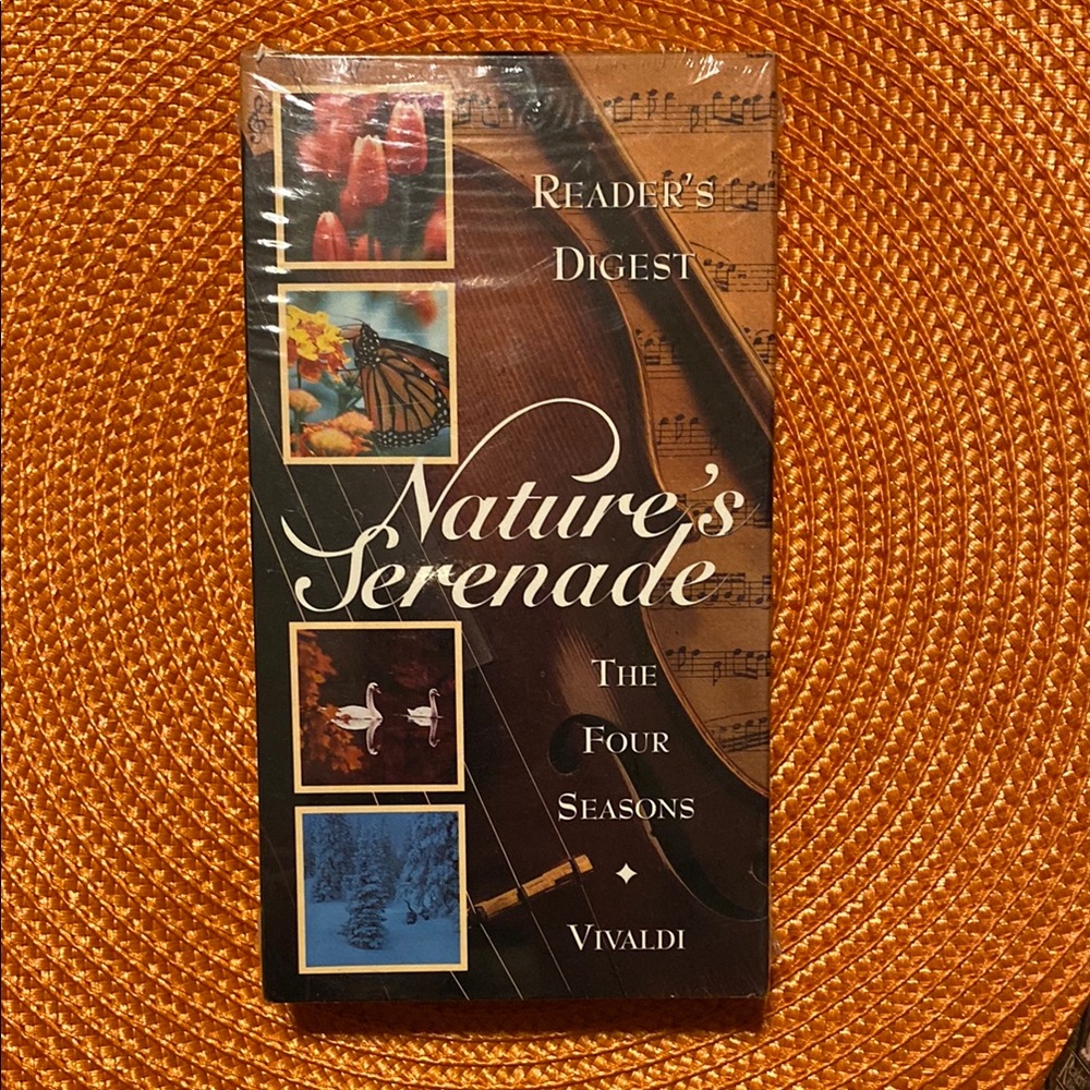 NEW Nature's Serenade: The Four Seasons by Vivaldi VHS